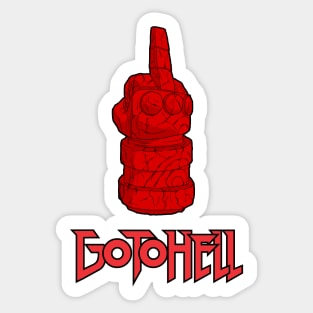 Go To Hell Sticker